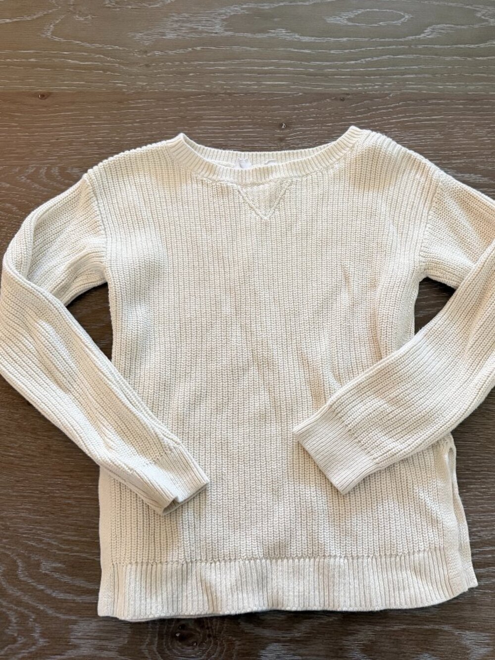 Girls Gap Kids ivory long sleeve sweater size Medium